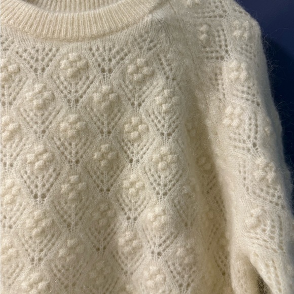 Sezane Cream Sweater - Picture 3 of 4